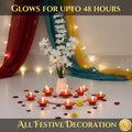 Water Sensor Diya for Home Decoration Floating Led Light Diya (Pack of 6)