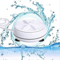 Portable Washing Machine, Mini Ultrasonic Washing Machine 3 in 1 Dishwashers Ultrasonic Waves Suitable for Home