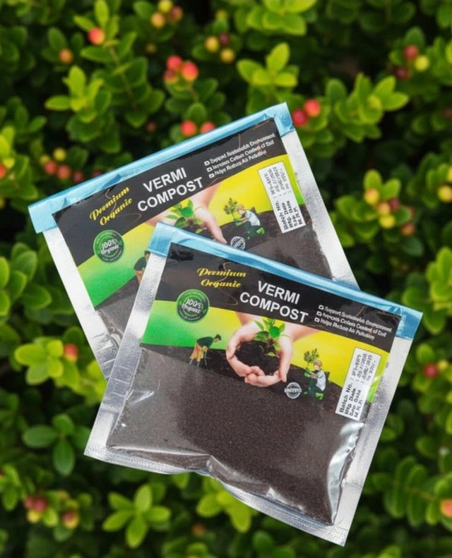 Premium Organic Vermi Compost (Pack of 2)